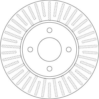 85 481 076 Bremsscheibe VA DF6430 85 481 076 Bremsscheibe VA DF6430
