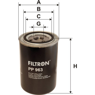 FILTRON Kraftstofffilter PP 963