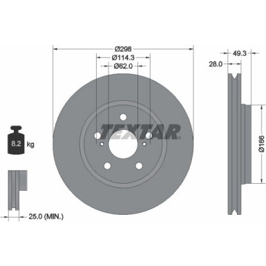 Bremsscheibe 92315703 Bremsscheibe 92315703