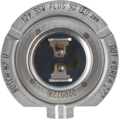 H7 12V 55W PLUS 90 BLISTER BOSCH KFZ-GLUEHLAMPE Plus 90 BL 1987301078