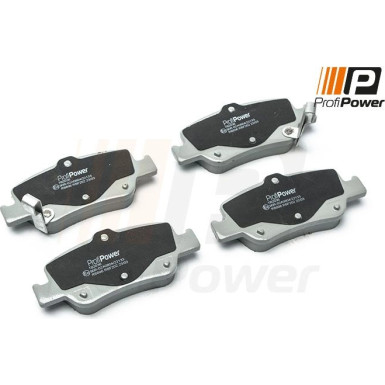 PROFIPOWER Bremsbelagsatz, Scheibenbremse 1B2036 PROFIPOWER Bremsbelagsatz, Scheibenbremse 1B2036