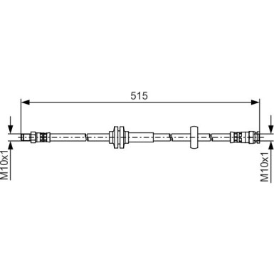 Bremsschlauch FIAT 1987481482