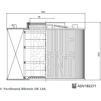 LUFTFILTER ADV182271 LUFTFILTER ADV182271