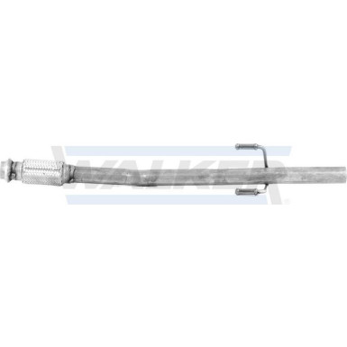 62 / Auspuffrohr Mitte PEUGEOT 206 1.4HDi 51kw Rep Rohr 01 7575