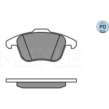 Bremsbelagsatz Vw S. A4/A5 07 MEYLE-PD: Advanced performance and design 025 247 0520/PD Bremsbelagsatz Vw S. A4/A5 07 MEYLE-PD: Advanced performance and design 025 247 0520/PD