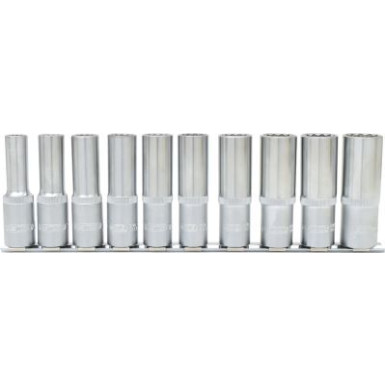 KS TOOLS 1/2 langer Innensechskant-Steckschlüsselsatz, 10-teilig 917.1750