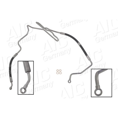 Hydraulikschlauch, Lenkung AUDI,SEAT,SKODA,VW 57188 Hydraulikschlauch, Lenkung AUDI,SEAT,SKODA,VW 57188