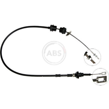 A.B.S. Kupplungsseil K26800 A.B.S. Kupplungsseil K26800