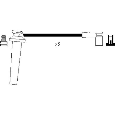 RC-FD1211 NGK - Zündkabelsatz FORD Mondeo III 00-07 1644