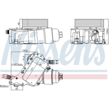 Ölkühler PKW 91339 Ölkühler PKW 91339