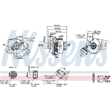 Nissens Turbo 93249 Nissens Turbo 93249