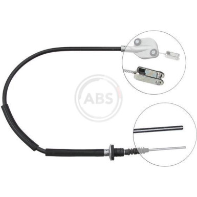 A.B.S. Kupplungsseil K27710 A.B.S. Kupplungsseil K27710