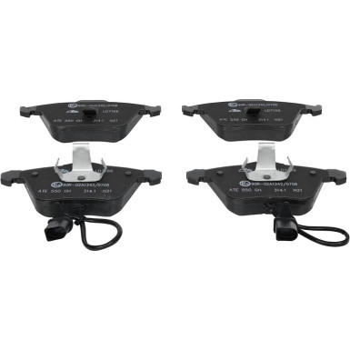 Bremsbelagsatz Audi P. A6/Allroad 1,8-3,0 Quattro 97-05 Keramik ATE Ceramic 13.0470-7166.2 Bremsbelagsatz Audi P. A6/Allroad 1,8-3,0 Quattro 97-05 Keramik ATE Ceramic 13.0470-7166.2