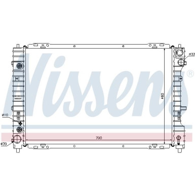 Wasserkühler PKW 62003