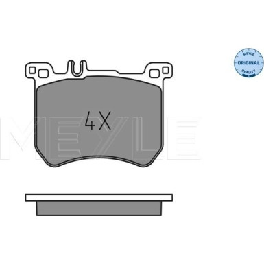 Bremsbelagsatz Db P. R231/W222 Sl 12 252518317 Bremsbelagsatz Db P. R231/W222 Sl 12 252518317
