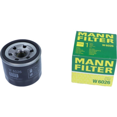Mann & Hummel Ölfilter PKW SUZUKI Celero,Ignis,Swift 14 W 6026 Mann & Hummel Ölfilter PKW SUZUKI Celero,Ignis,Swift 14 W 6026