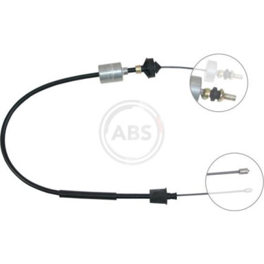 A.B.S. Kupplungsseil K26050 A.B.S. Kupplungsseil K26050
