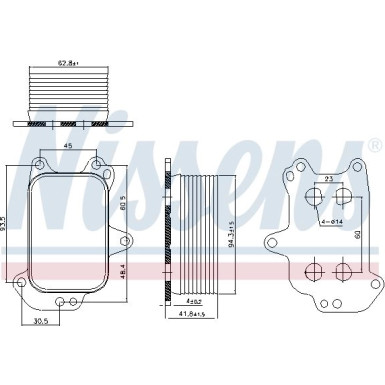 Ölkühler PKW Citroen C3 II 09 FIRST FIT 90966 Ölkühler PKW Citroen C3 II 09 FIRST FIT 90966