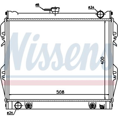 Wasserkühler PKW 64728