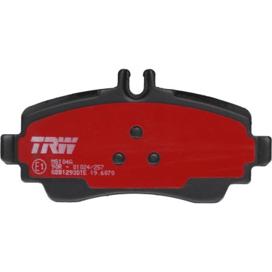 Bremsbelagsatz Db P. W168 1.4-2.1 97-04 Dtec Cotec GDB1293DTE Bremsbelagsatz Db P. W168 1.4-2.1 97-04 Dtec Cotec GDB1293DTE