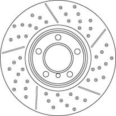 Bremsscheibe Bmw S. 1/2/3/4 10 TRW SINGLE DF6604S Bremsscheibe Bmw S. 1/2/3/4 10 TRW SINGLE DF6604S