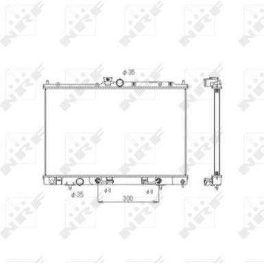 Kühler, Motorkühlung EASY FIT 53594