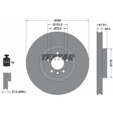 Bremsscheibe 92235605 Bremsscheibe 92235605