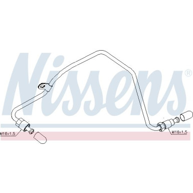 Nissens Ölleitung RENAULT Scenic 96 935035