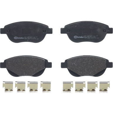 BREMBO Bremsklötze VA P 61 137 BREMBO Bremsklötze VA P 61 137
