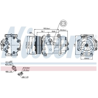 Kompressor PKW Citroen Jumpy 95 FIRST FIT 89136
