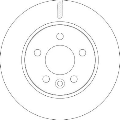 17 481 050 Bremsscheibe VA DF6482 17 481 050 Bremsscheibe VA DF6482