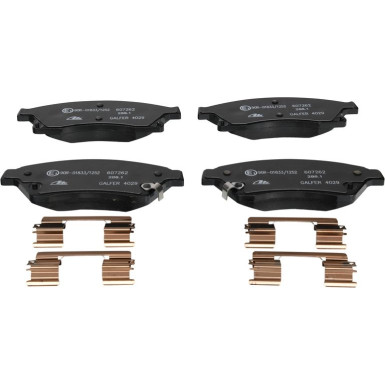 Bremsbelagsatz Opel P. Astra J 09- Disc 276/Aveo 11 13.0460-7262.2 Bremsbelagsatz Opel P. Astra J 09- Disc 276/Aveo 11 13.0460-7262.2
