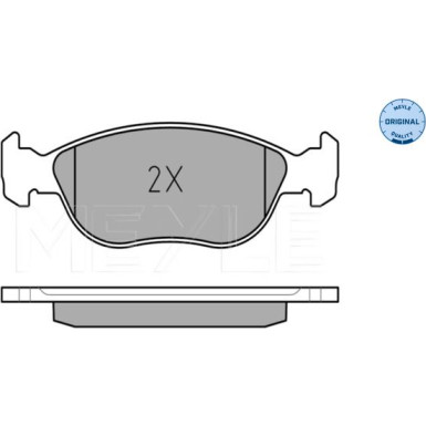 Bremsbelagsatz Alfa S. 145/146 MEYLE-ORIGINAL: True to OE 025 219 2818