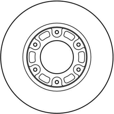 Bremsscheibe Toyota P. Hi-Ace DF4116