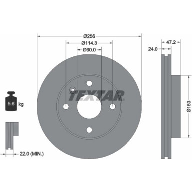 Bremsscheibe Chevrolet P. Lacetti/Nubira 05- Siehe Katalog 92133600 Bremsscheibe Chevrolet P. Lacetti/Nubira 05- Siehe Katalog 92133600