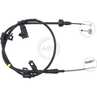 A.B.S. Handbremsseil Seilzug Festellbremse K17509 A.B.S. Handbremsseil Seilzug Festellbremse K17509