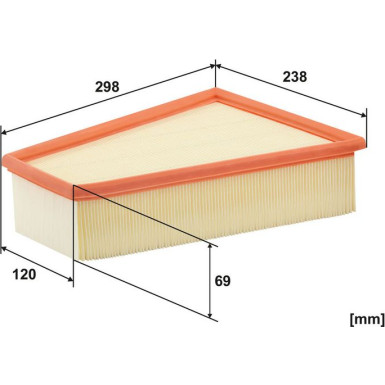 FILTRON Luftfilter AP 186/1