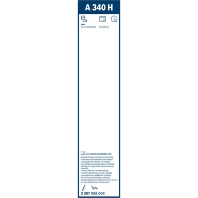 Bosch Scheibenwischer Aerotwin A340H 3397008004 Bosch Scheibenwischer Aerotwin A340H 3397008004
