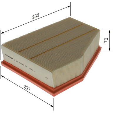 Luftfilter Diverse F 026 400 544
