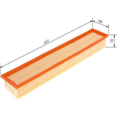 Luftfilter 1457433522 Luftfilter 1457433522