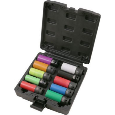 KS TOOLS Satz Spezial-Power-Radmuttern für 1/2 -Aluminiumfelgen, 10-teilig 515.0890