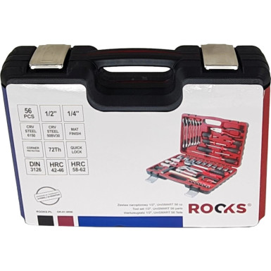 Werkzeugsatz 1/2, Universal 56 Teile OK-01.0056