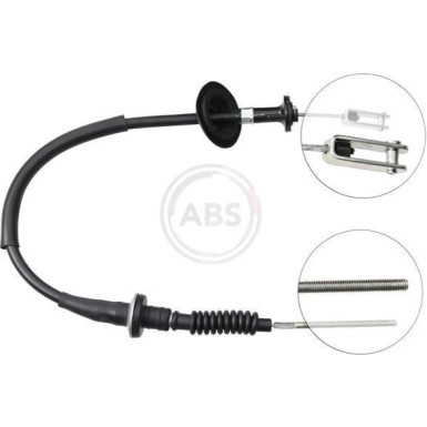 A.B.S. Kupplungsseil K27250 A.B.S. Kupplungsseil K27250