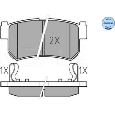 Bremsbelagsatz Ssangyong T. Kyron/Rexton 02- Mit Sensor 025 236 7315/W Bremsbelagsatz Ssangyong T. Kyron/Rexton 02- Mit Sensor 025 236 7315/W