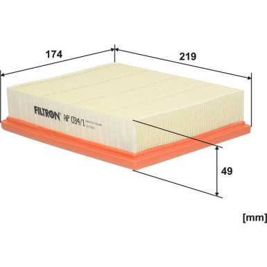 FILTRON Luftfilter AP 034/1