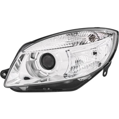 SCHEINWERFER L HELLA SKODA FABIA II 12,06-2,10/ROOMSTER 9,06-2,10 1EL 247 025-251
