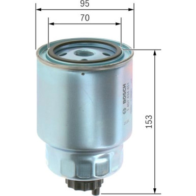 Kraftstofffilter 1457434451 Kraftstofffilter 1457434451