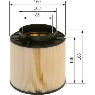 Luftfilter F 026 400 394