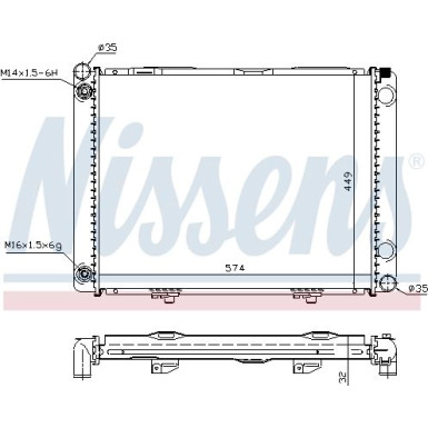 Wasserkühler PKW 62734A Wasserkühler PKW 62734A