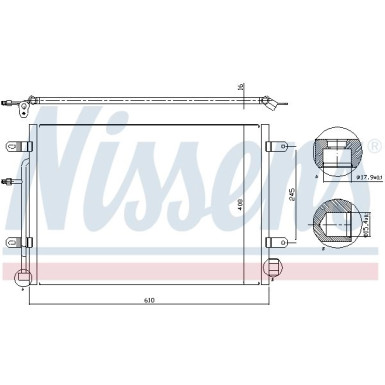 Kondensator PKW 94851 Kondensator PKW 94851